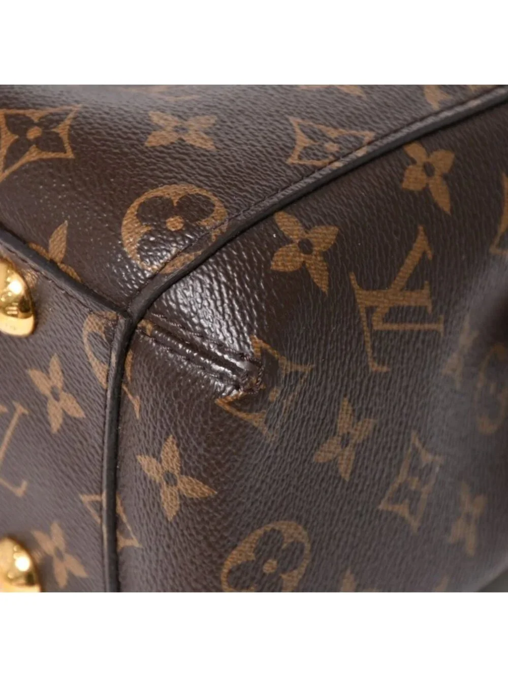 Louis Vuitton Montaigne BB Monogram Handbag Brown